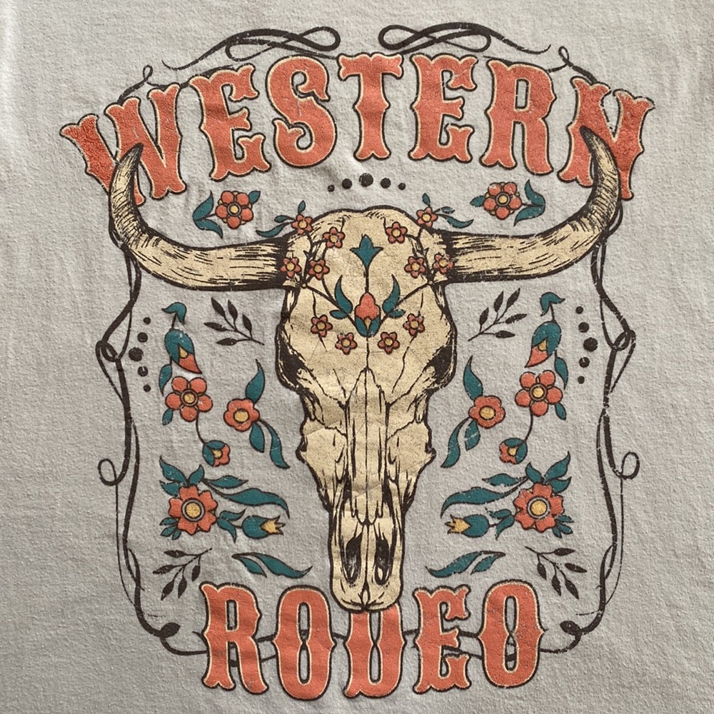 🐂Western Rodeo🐂T-Shirt - Picture 2 of 7